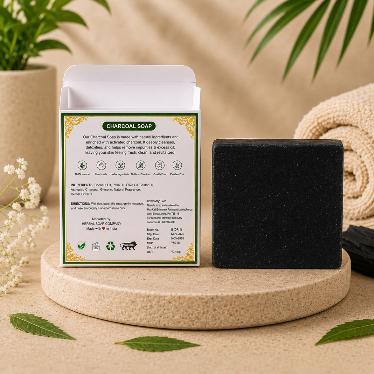 Charcoal Soap